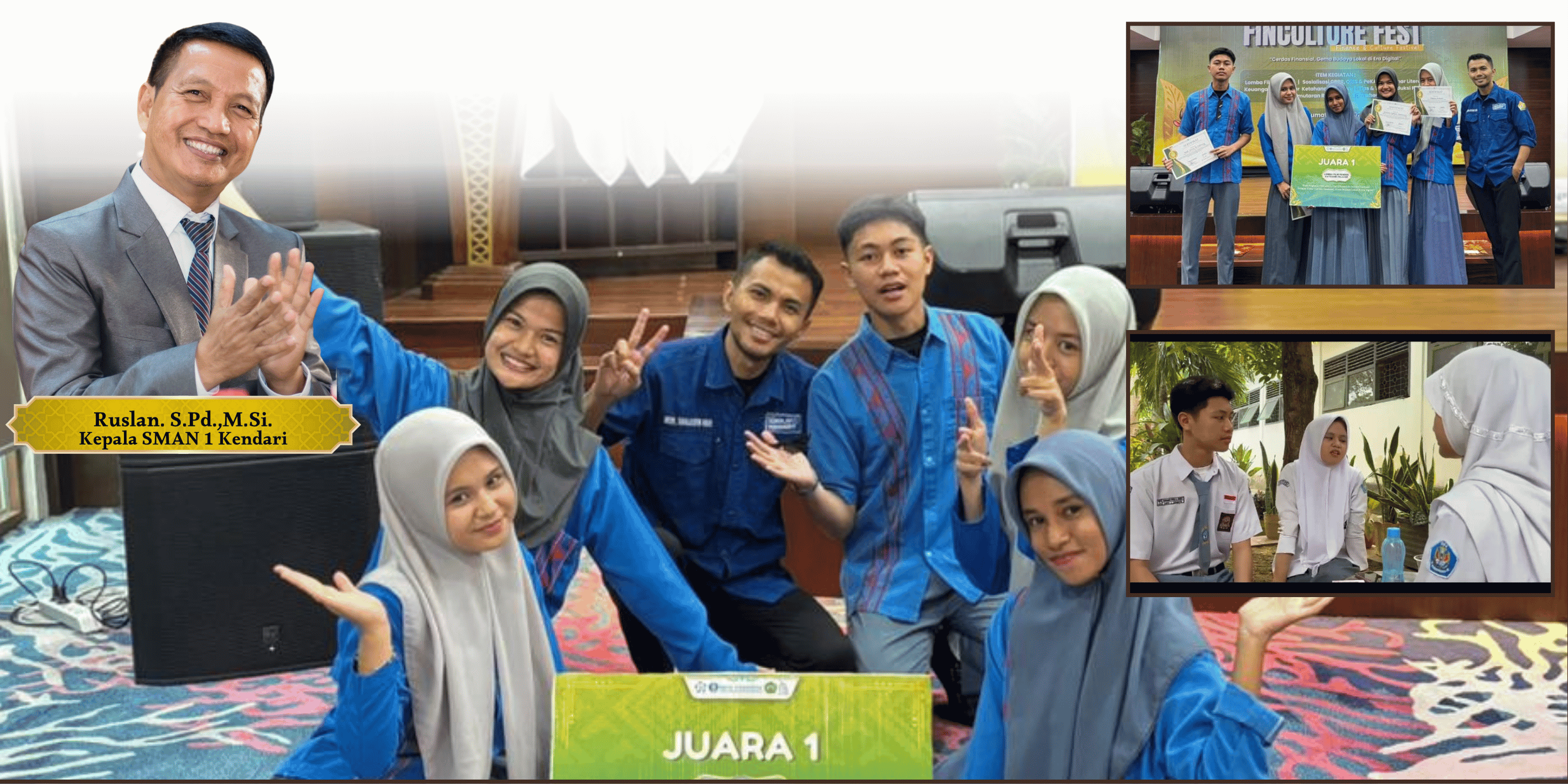 SMAN 1 Kendari Raih Juara 1 Film Pendek di Finculture Fest 2026